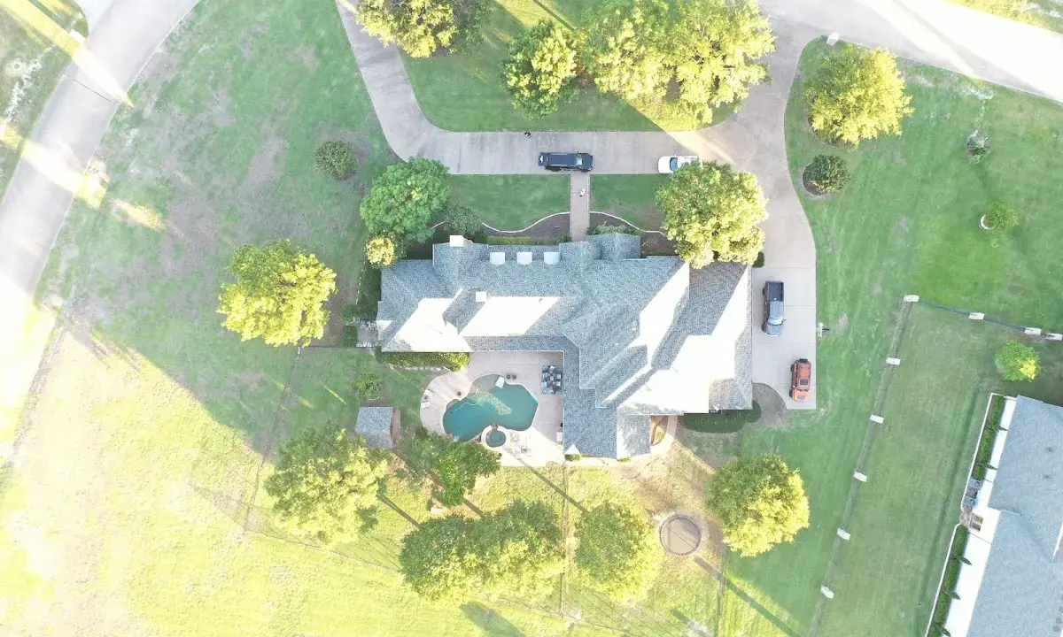 New shingle roof installation on a home in Carroll